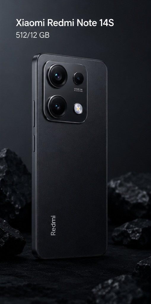 گوشی موبایل شیائومی Redmi Note 14S حافظه 512 گیگابایت و رم 12 گیگابایت
